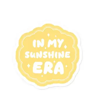 The Retail Supply In My Sunshine Era Vinyl Sticker