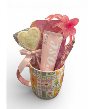 Livingstone Floral Patchwork Mug Basket