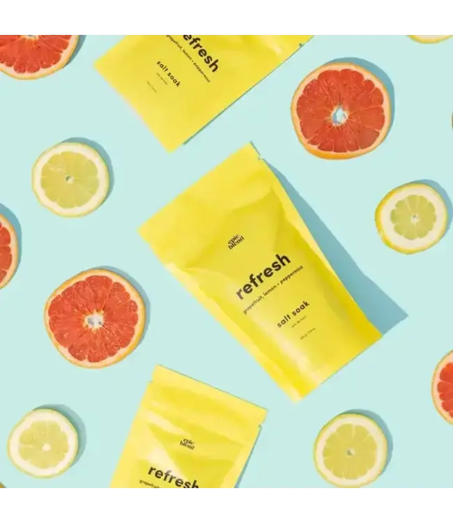 Refresh Bath Salt Soak Vegan 3.5oz.