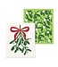 Mistletoe & Bow Dishcloths. Set of 2