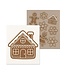 Gingerbread Dishcloths. Set of 2