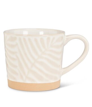 Abbott Collection Tropical Leaf Mug