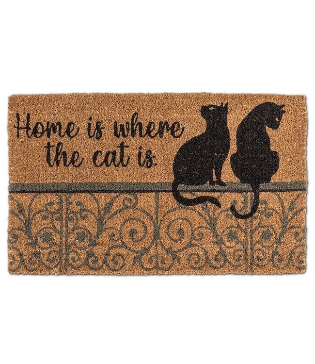Home is Where the Cat is Doormat