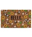 Daisies & Bees Hello Doormat