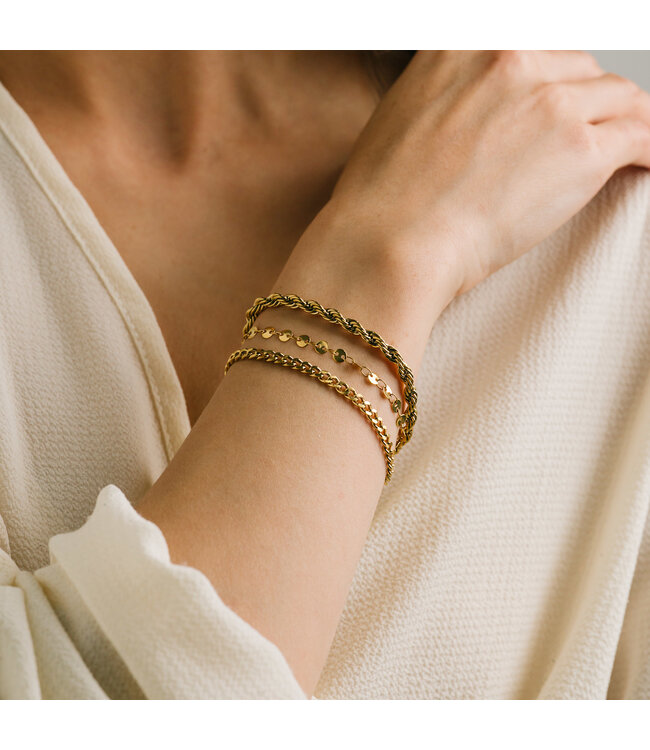 Reef Layered Bracelet - Gold