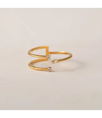 Lover's Tempo Orion Ring - Gold