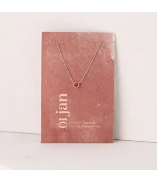 Lover's Tempo Kaleidoscope Birthstone Necklace