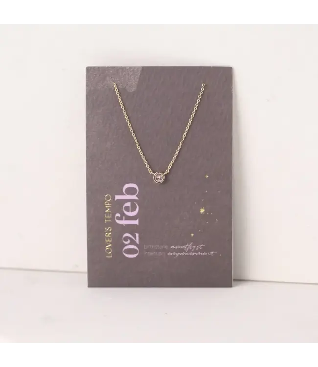 Kaleidoscope Birthstone Necklace