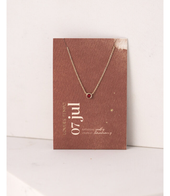 Kaleidoscope Birthstone Necklace