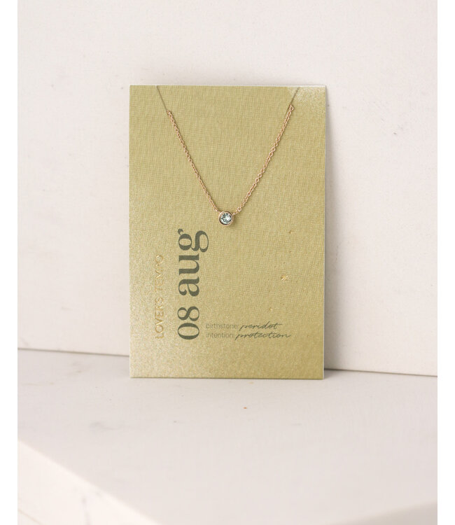 Kaleidoscope Birthstone Necklace