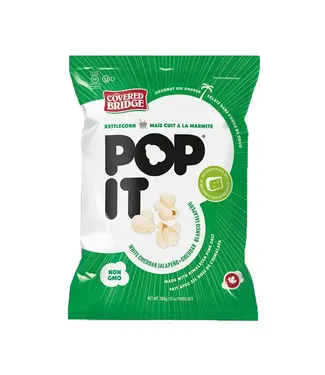 Covered Bridge Covered Bridge White Cheddar Jalapeno Popcorn