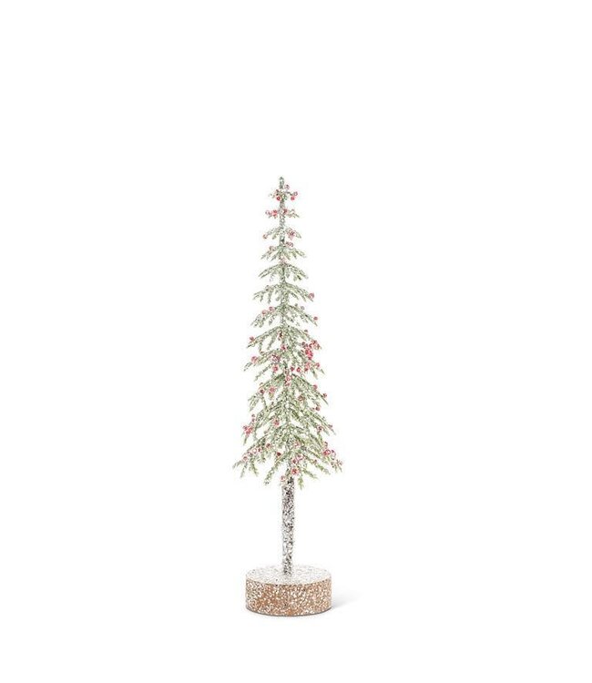 Small Tall Snowy Tree