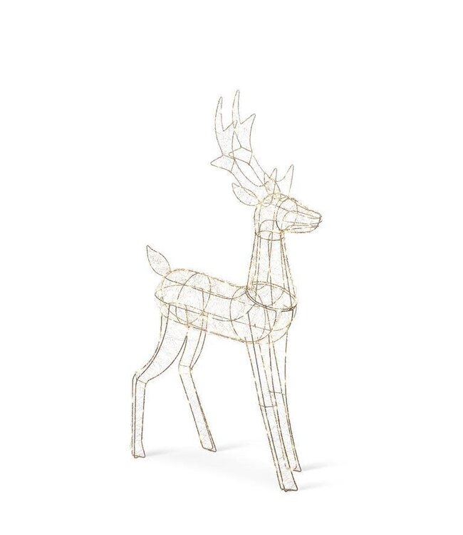 Large 500L Micro LED Reindeer