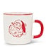Vintage Style Santa Mug