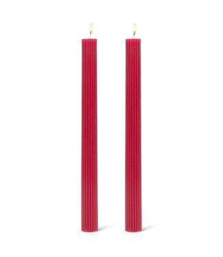Abbott Collection Ridged Taper Red