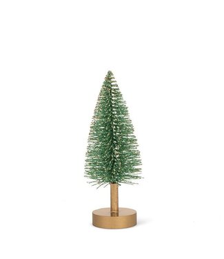 Abbott Collection Small Brush Tree with Glitter