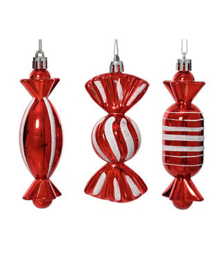 Kaemingk International Peppermint Candy Ornaments Asst.