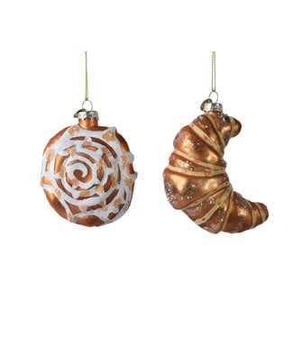 Kaemingk International Glass Pastry Ornaments Asst.