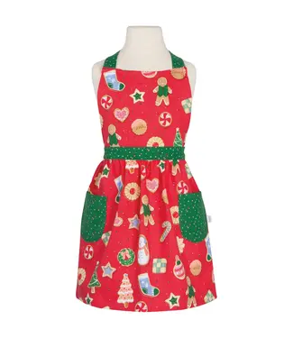 Danica Brands Cookie Exchange Kid's Christmas Apron
