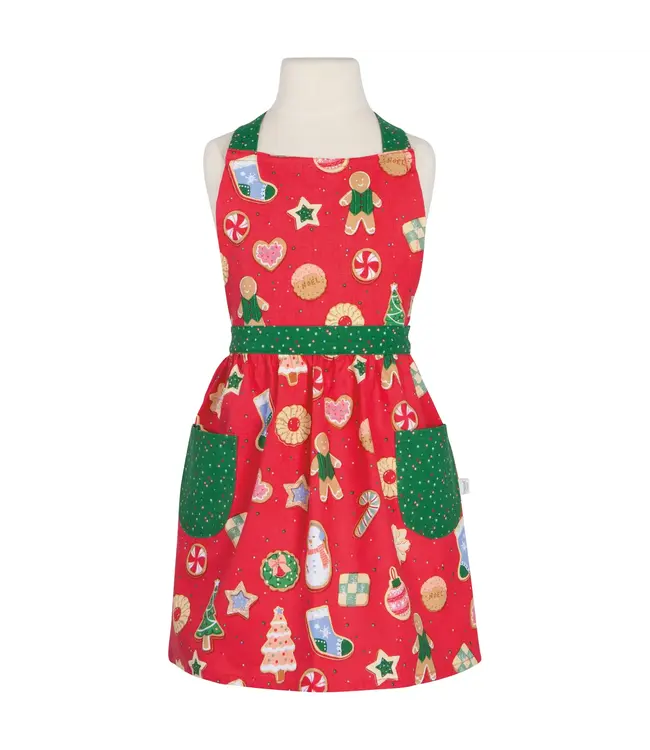 Cookie Exchange Kid's Christmas Apron
