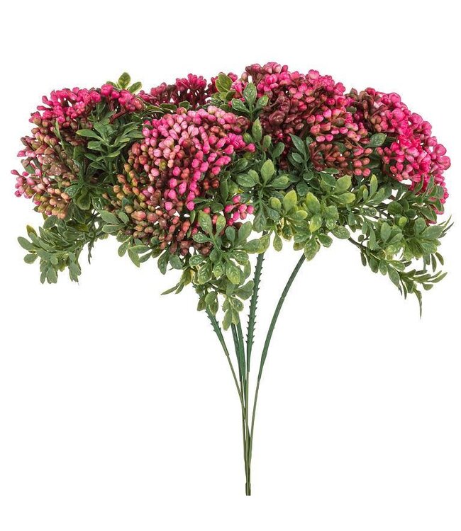 Floral Buds 5 Spray Bouquet - Pink