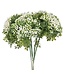 Floral Buds 5 Spray Bouquet - White