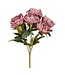 Large 7 Open Peony Bouquet - Pink