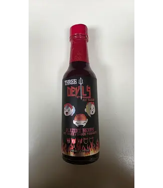 Three Devils Hot Sauce Blazing Berry Hot Sauce