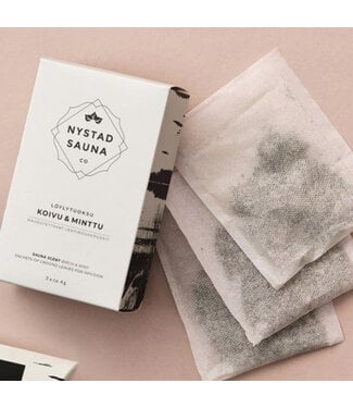 Leisurecraft Nystad Sauna Scent - Birch & Peppermint (3/Pack)