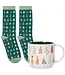 Glitzmas Christmas Mug and Socks Set