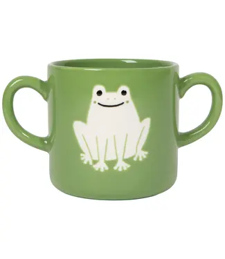 Danica Brands Ribbit Double-Handle Mug