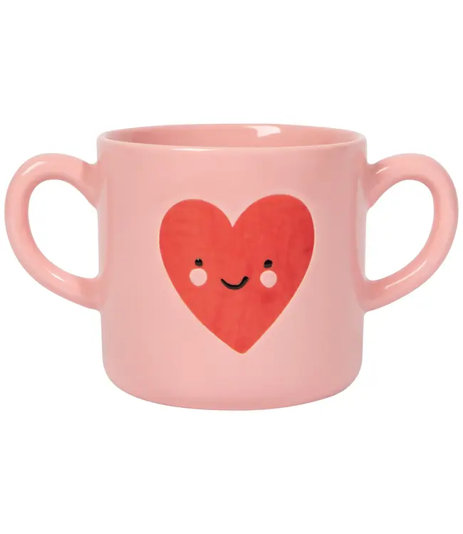 Heart to Heart Double-Handle Mug
