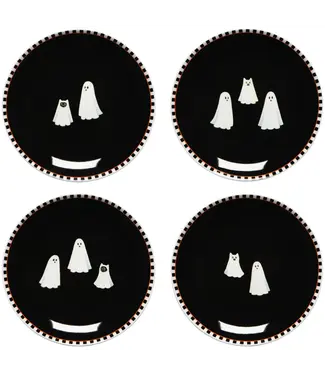 Danica Brands Kindred Spirits Halloween Appetizer Plates Set of 4