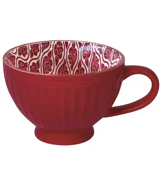 Danica Brands Carmine Stamped Latte Mug