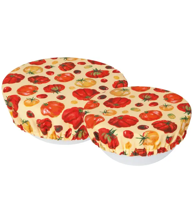 Heirloom Tomatoes Bowl Covers Set of 2