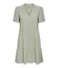 Tiri-Caro V-Neck Linen Dress
