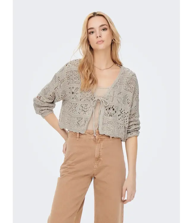 Beach Tie Knit Cardigan