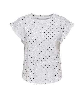 ONLY Grape Frill O-Neck Top