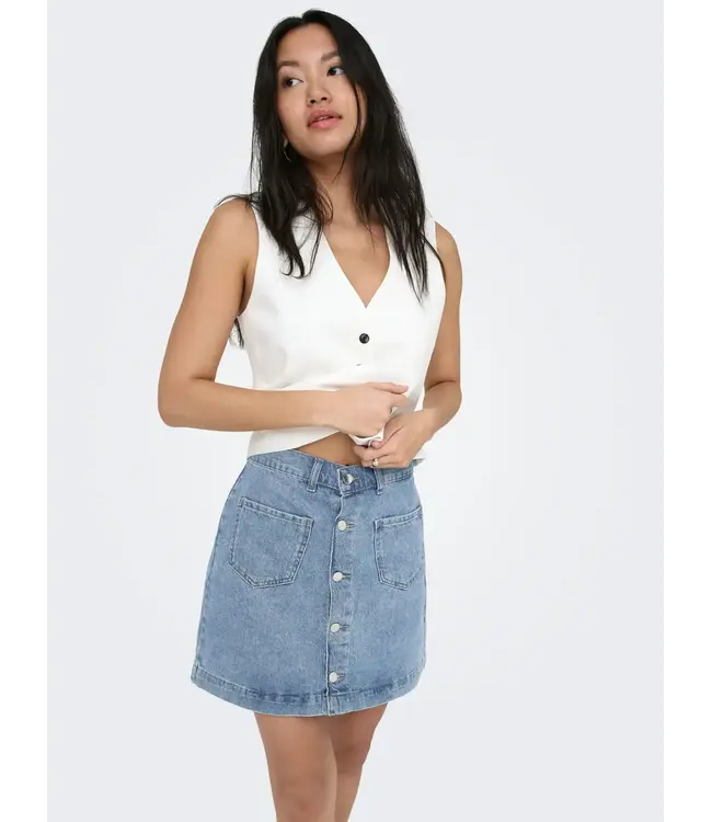 Amazing High Waist Denim Skirt