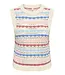Geena O-Neck Pattern Top