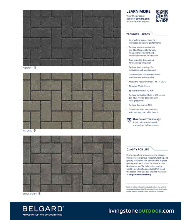 Belgard Aqualine 80mm