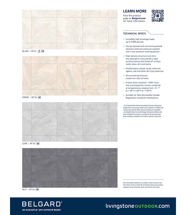 Belgard Baltica 24 x 24 / Box (2 Units - 7.75 Sqft)