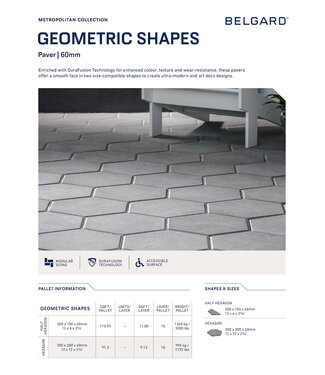 Belgard Belgard Half Hexagon