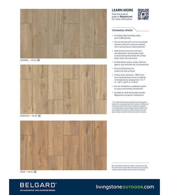 Belgard Kao 12 x 48 / Box (2 Units - 7.75 Sqft)