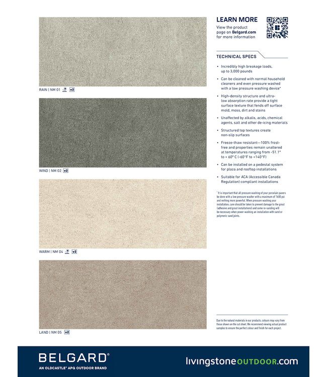 Belgard November 24 x 24 / Box (2 Units - 7.75 Sqft)