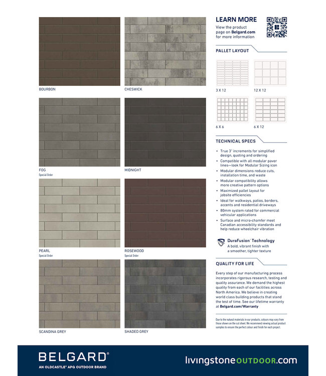 Belgard Dimensions 6 x 12 (80mm)