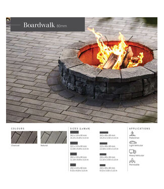 Barkman Barkman Boardwalk 80mm / Layer  (10.82 SqFt)