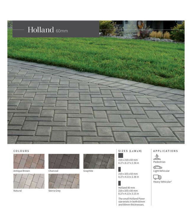 Barkman Holland Paver