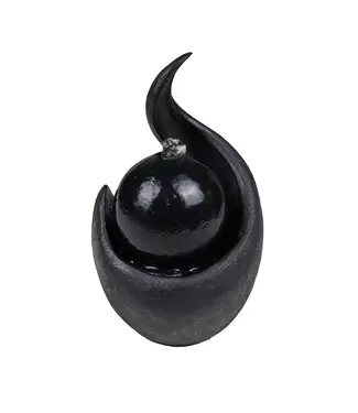 Hi-Line Gift Ltd. Fountain-Zen W/Ball