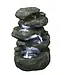 Fountain-5 Level Rocks W/Lights